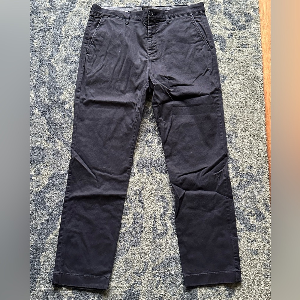 J. Crew Men's Navy Chinos, W 33 L 30